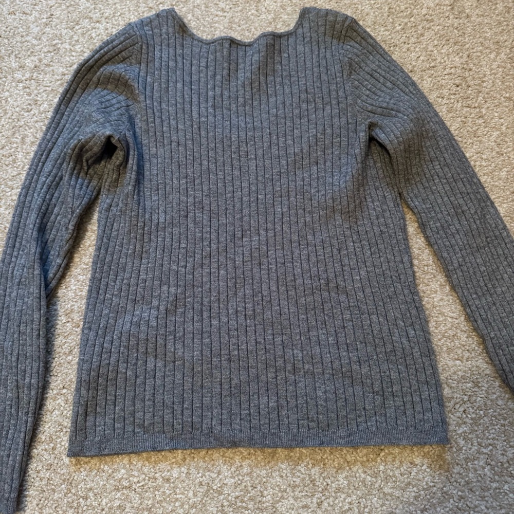Halogen Ribbed Knit Sweater - Picture 3 of 3